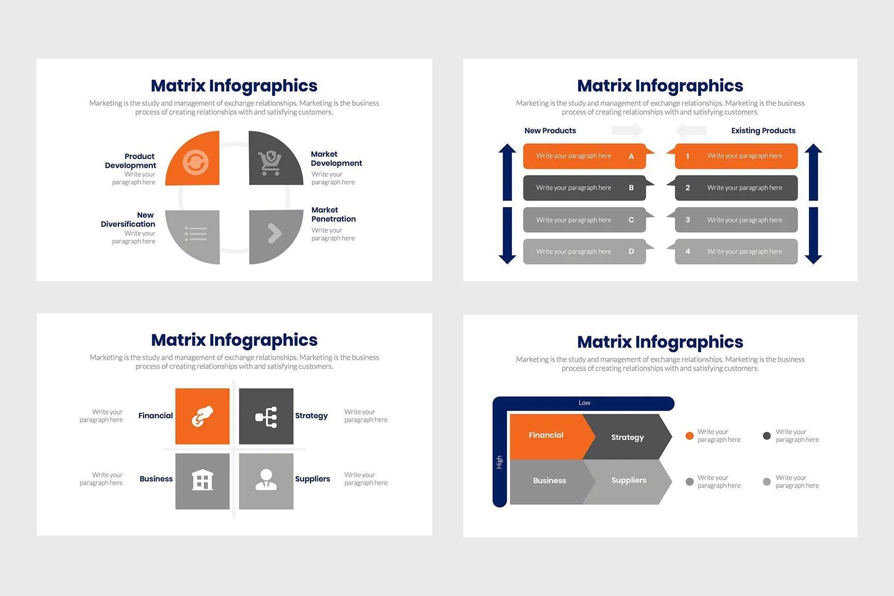 Matrix Infographics