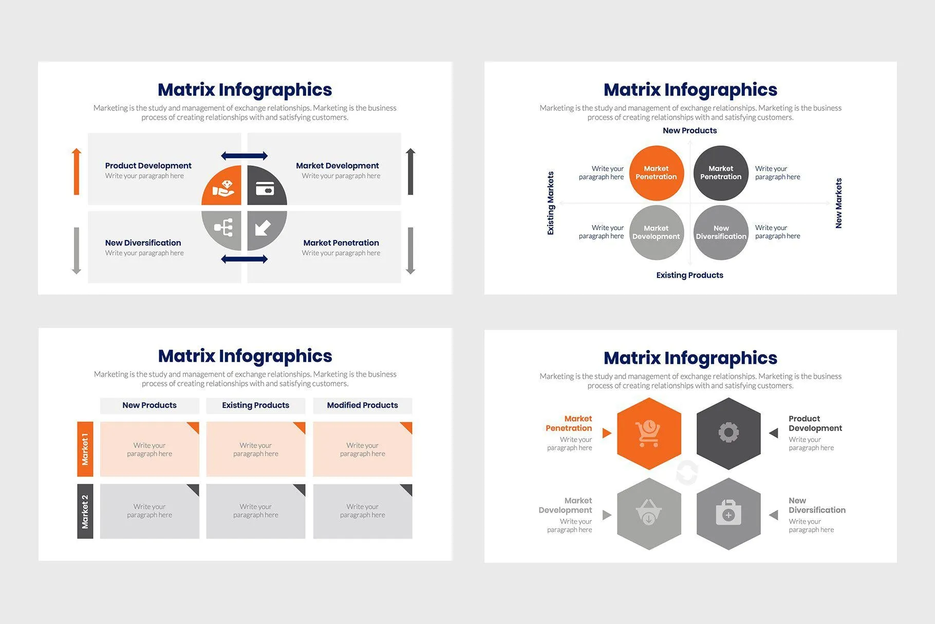 Matrix Infographics