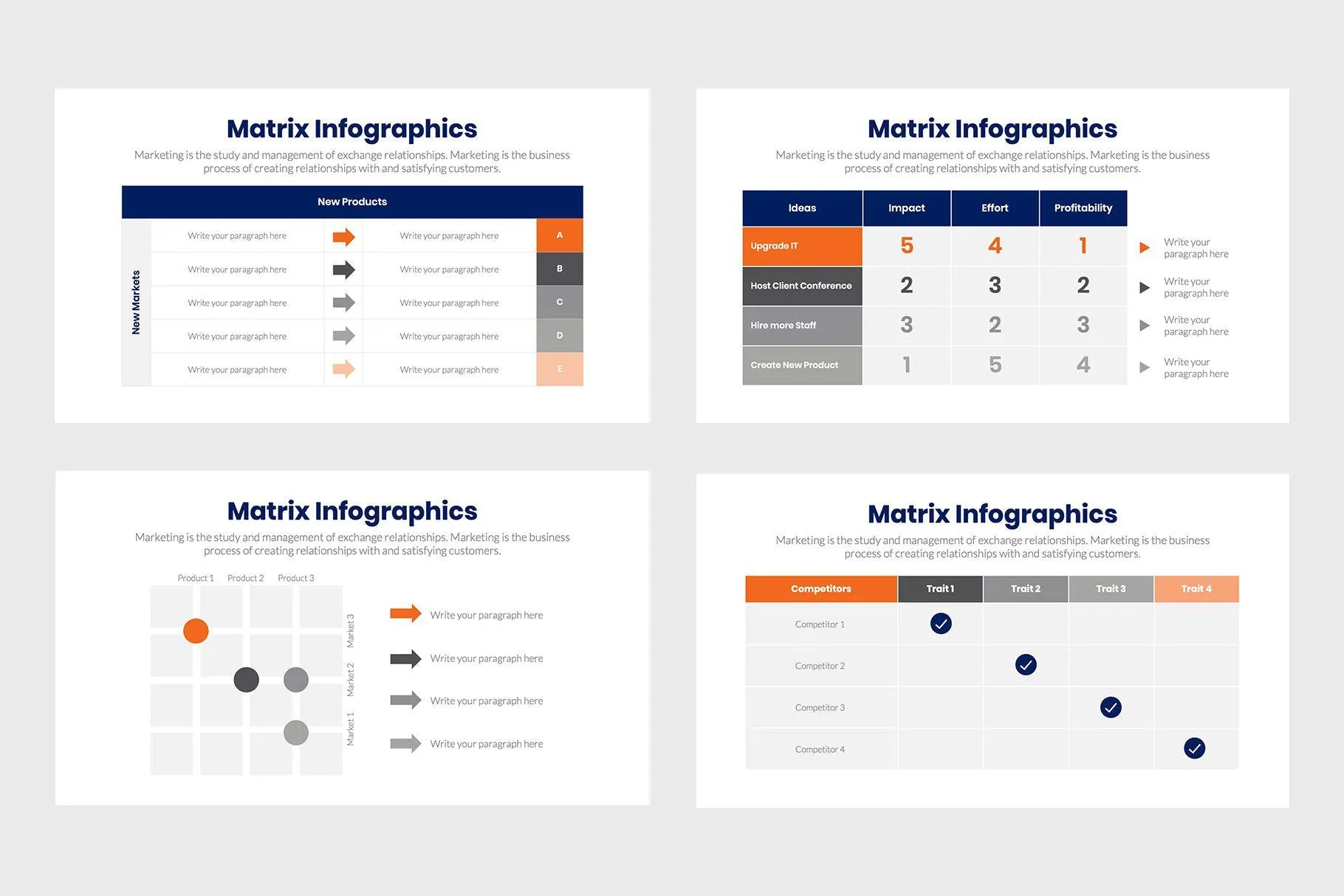 Matrix Infographics