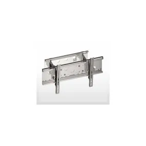 MG Electronics WB5-1MP Low Profile Full Motion Flat-Panel Wall Mount (32″ to 63″, Brushed Aluminum)