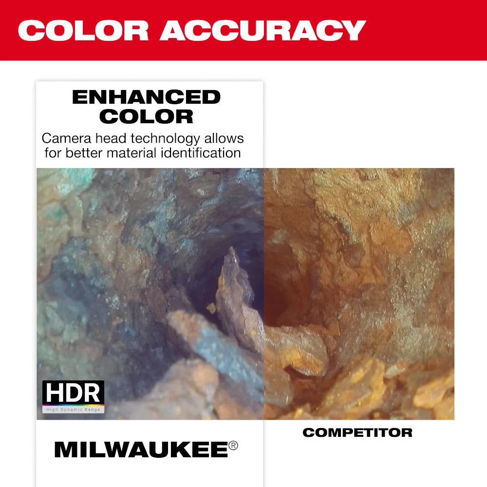 Milwaukee 3972-22 M18 100' Flexible Modular Pipeline Inspection System