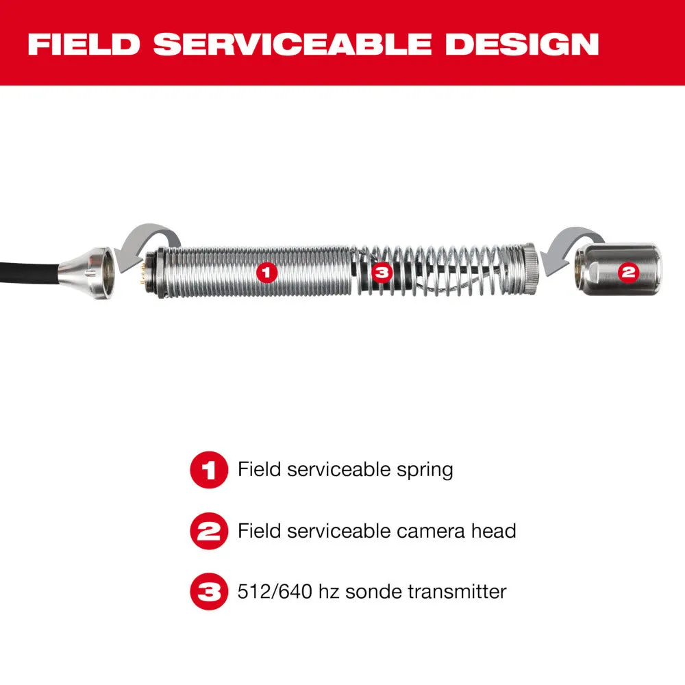 Milwaukee 3972-22 M18 100' Flexible Modular Pipeline Inspection System