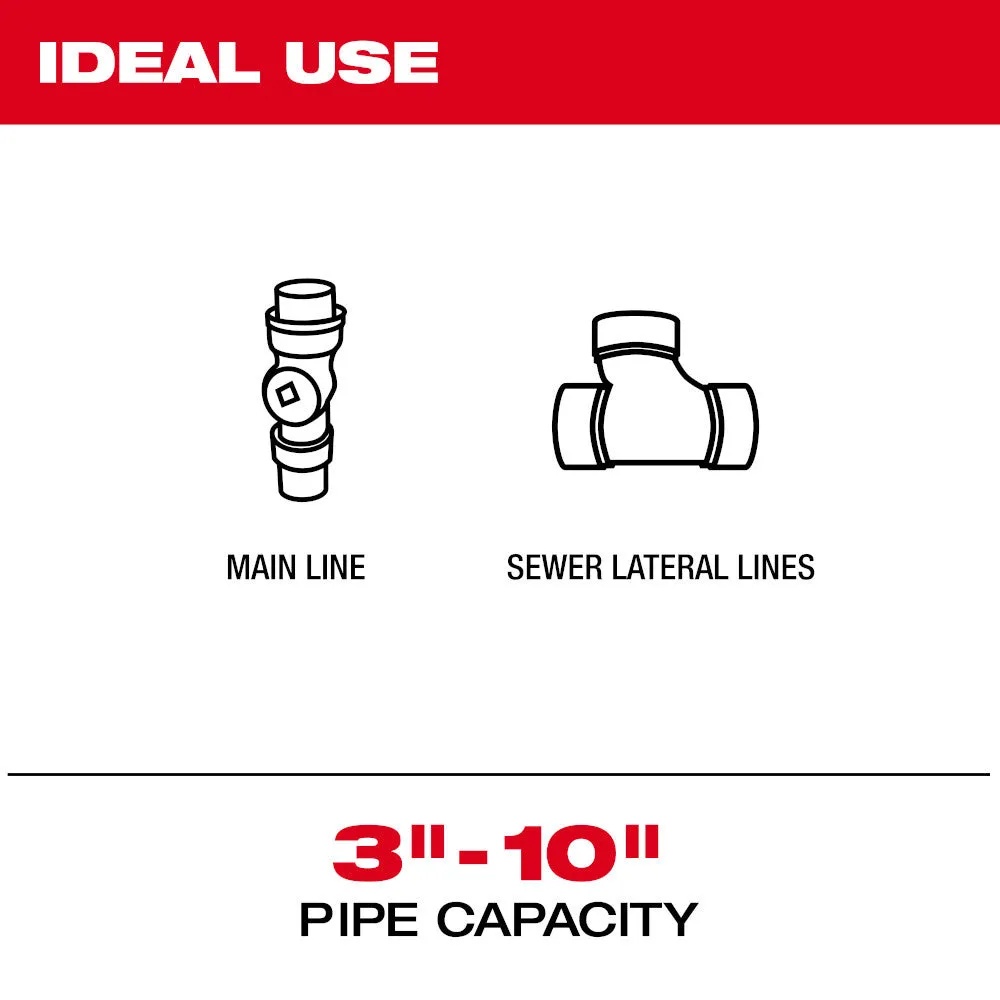 Milwaukee 3974-22 M18 200' Stiff Modular Pipeline Inspection System