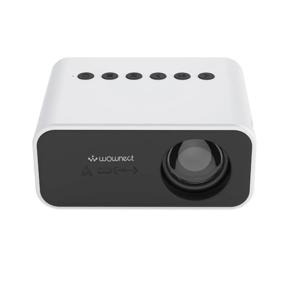 Mini Projector |100 Lumens/ Screen Size upto 80 inch| Native Res 360x240P| Home Theater Portable Projector for Kids/Small Room