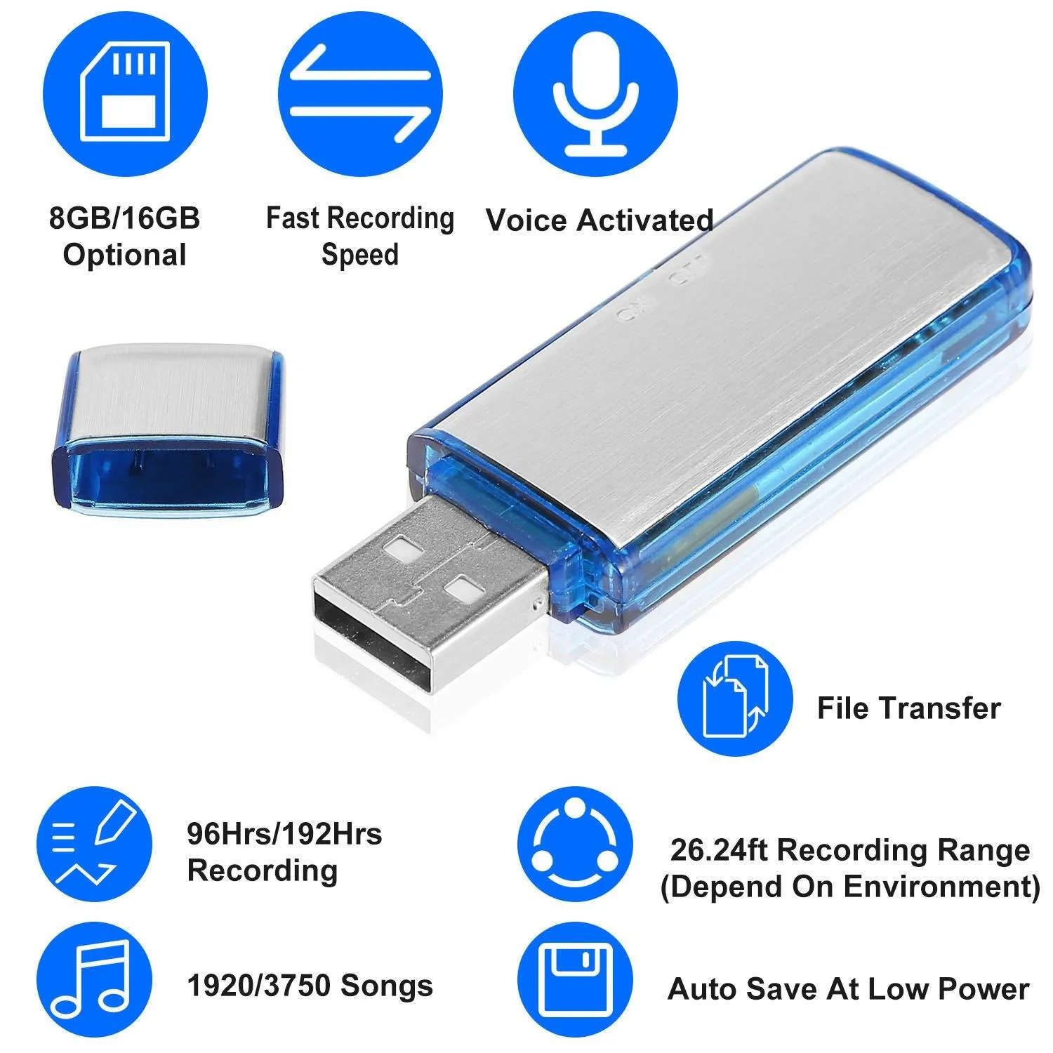 Mini Voice Digital Sound Recorder