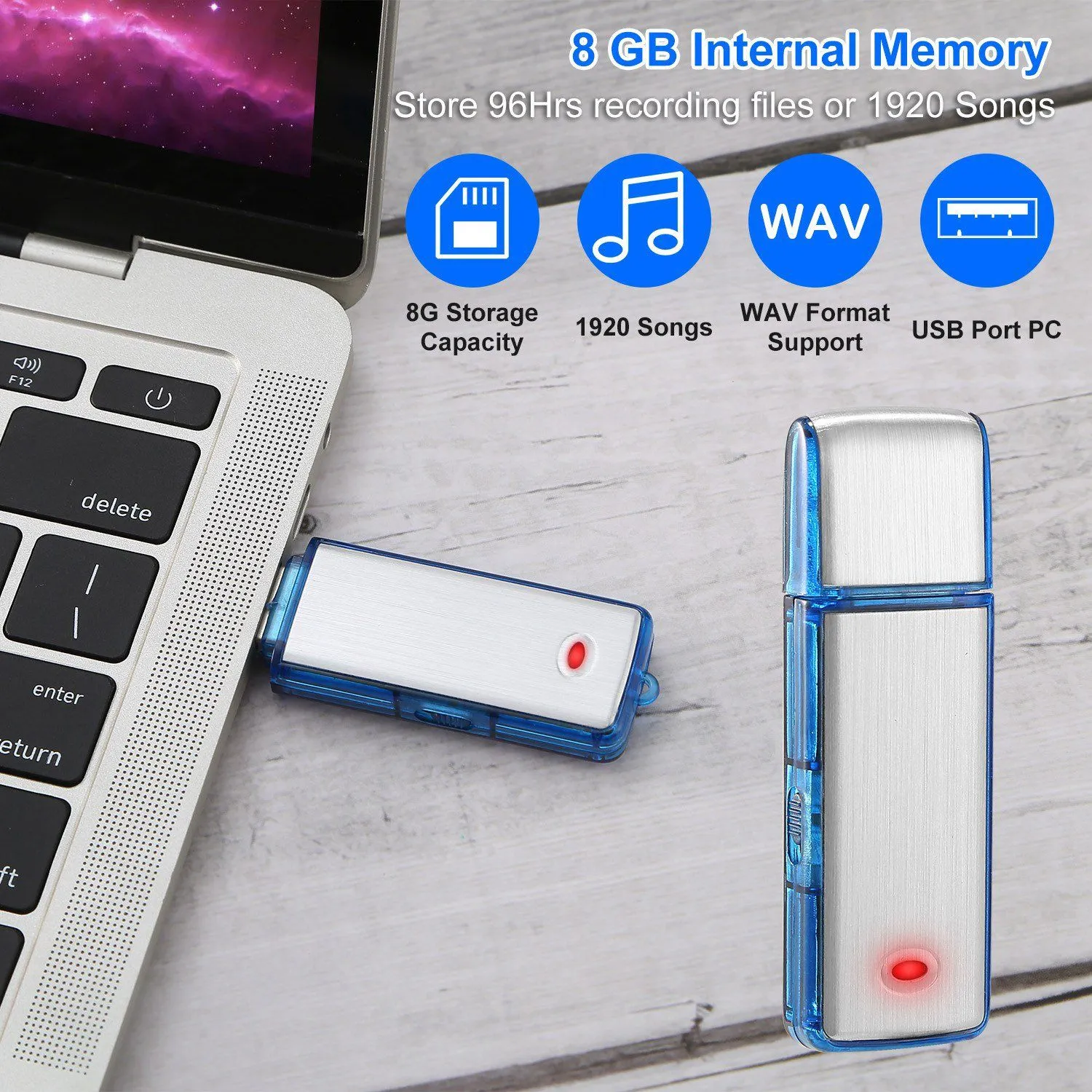 Mini Voice Digital Sound Recorder