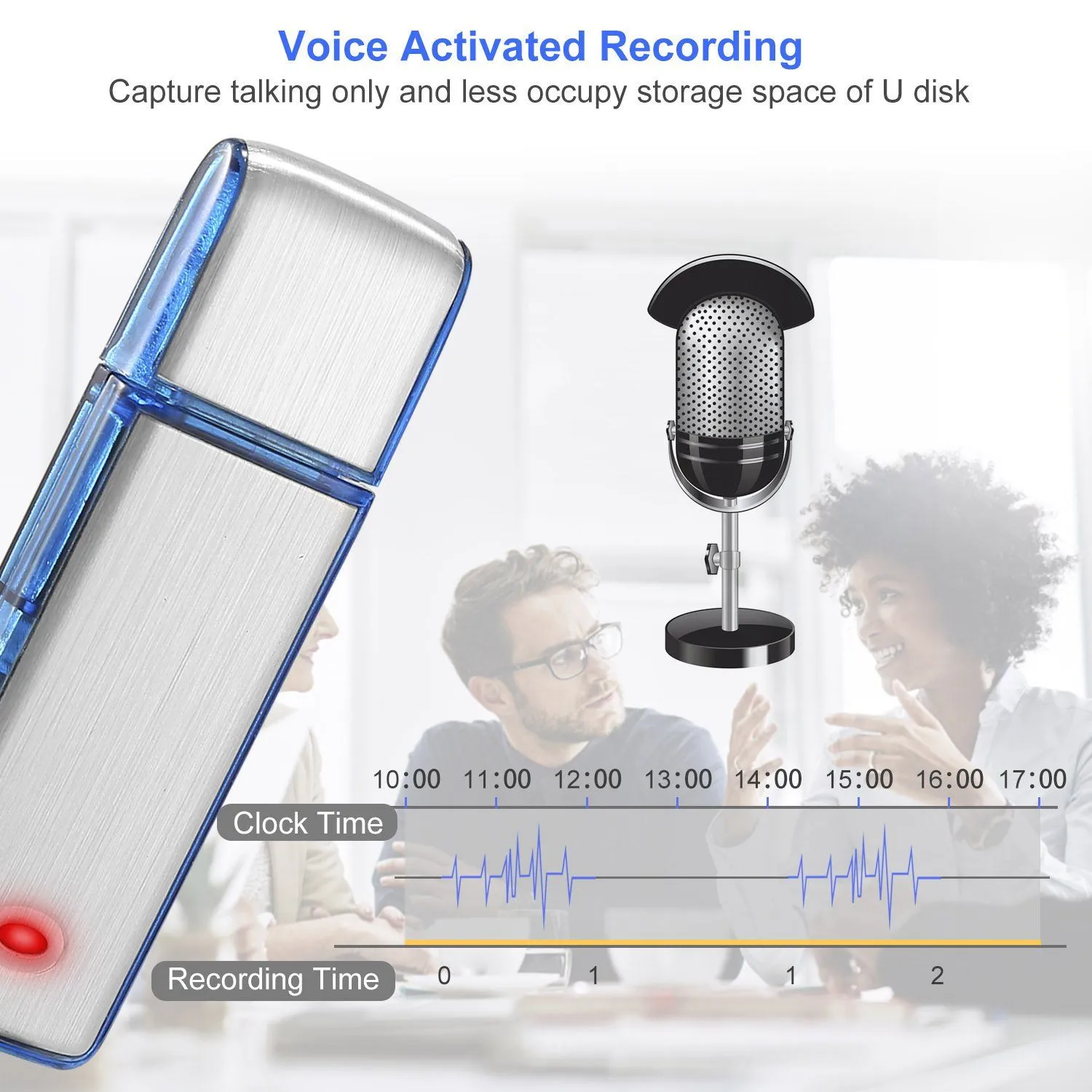Mini Voice Digital Sound Recorder