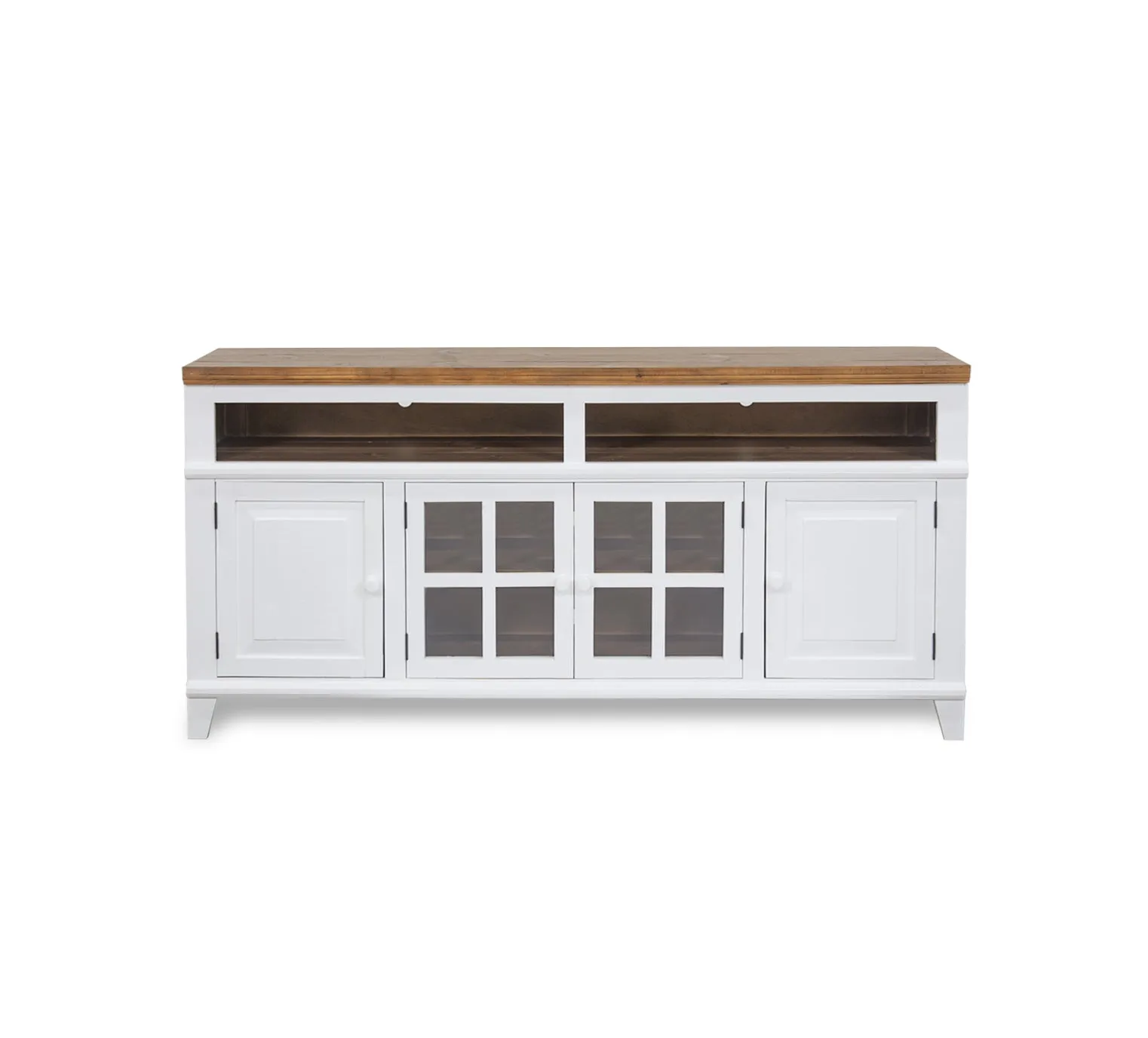 Miramar White 65" TV Console