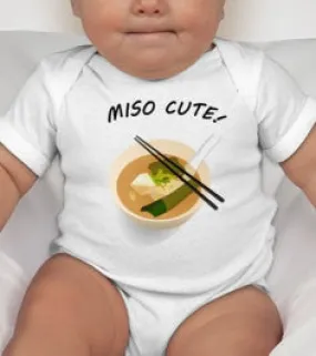 MISO CUTE - miso - miso cute baby tee - miso cute shirt - miso cute baby - cute baby gifts - newborn baby - baby gifts - unisex baby gifts