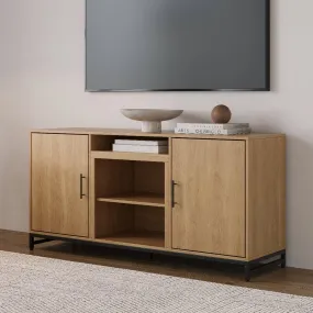 Modern Ember Rochester 56-in White Oak Media Console