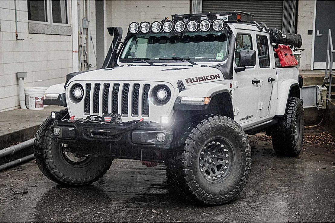 MORIMOTO Super7 Headlights for 18-up Jeep Wrangler JL & 20-up Gladiator JT