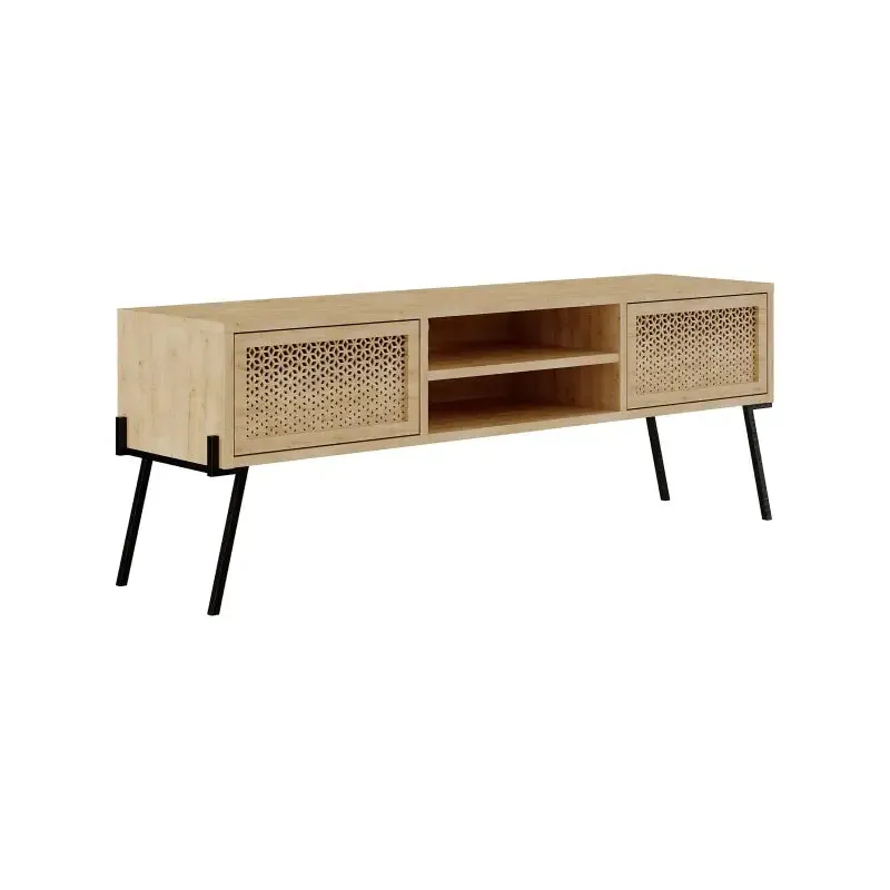 Naive Modern TV Multimedia Stand With Storage Cabinet 140cm
