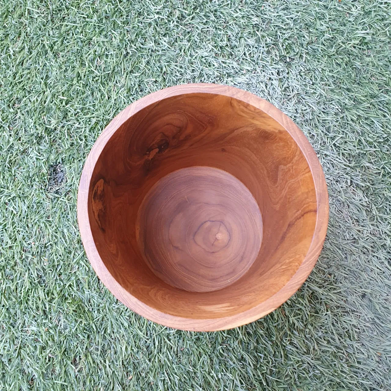 Natural Wooden Teak Pots