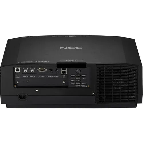 NEC NP-PV710-UL 7100-Lumen WUXGA 3LCD Laser Projector with NP13ZL Lens (Black)