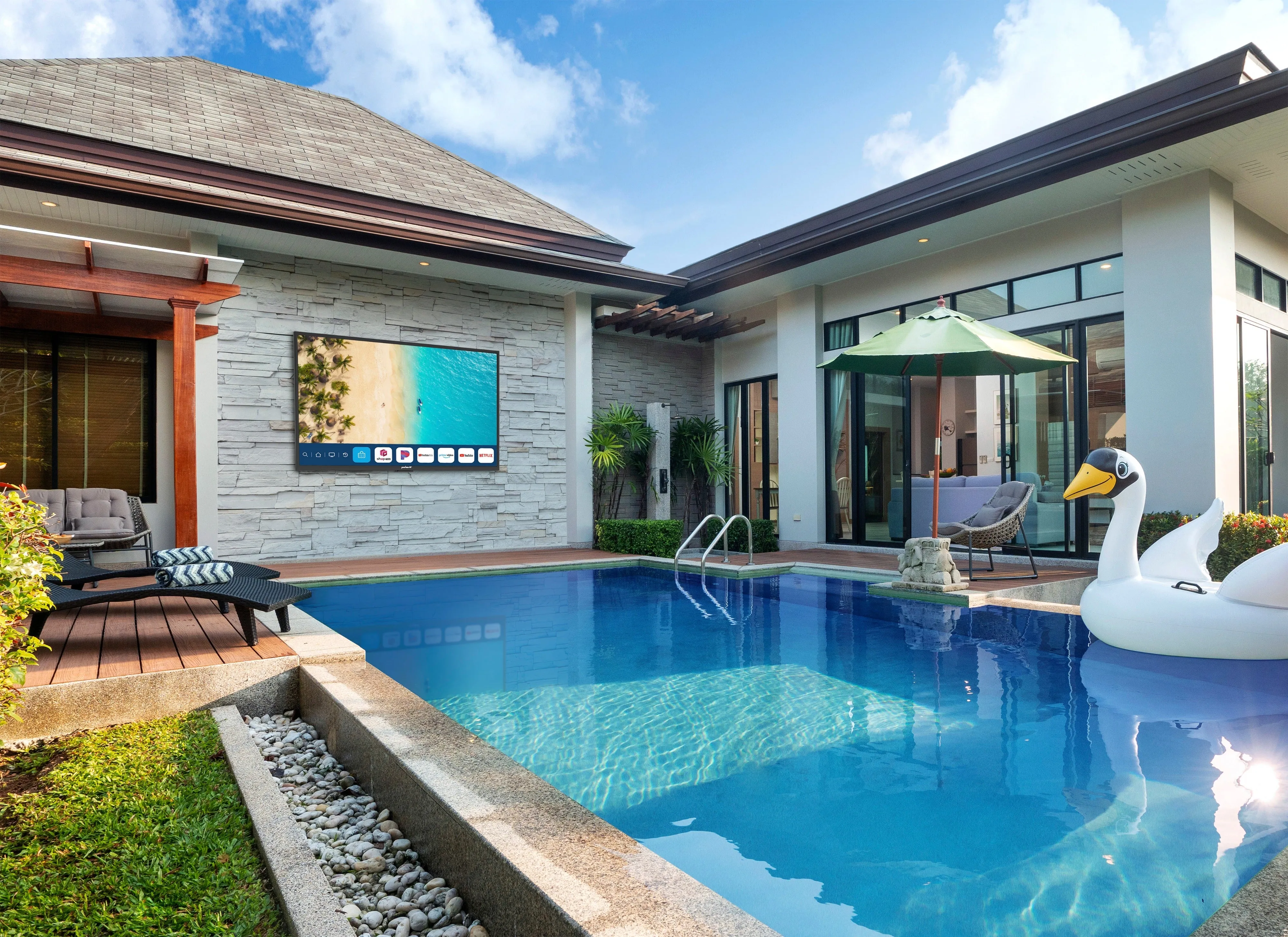 Neptune™ Partial Sun Outdoor Smart TVs