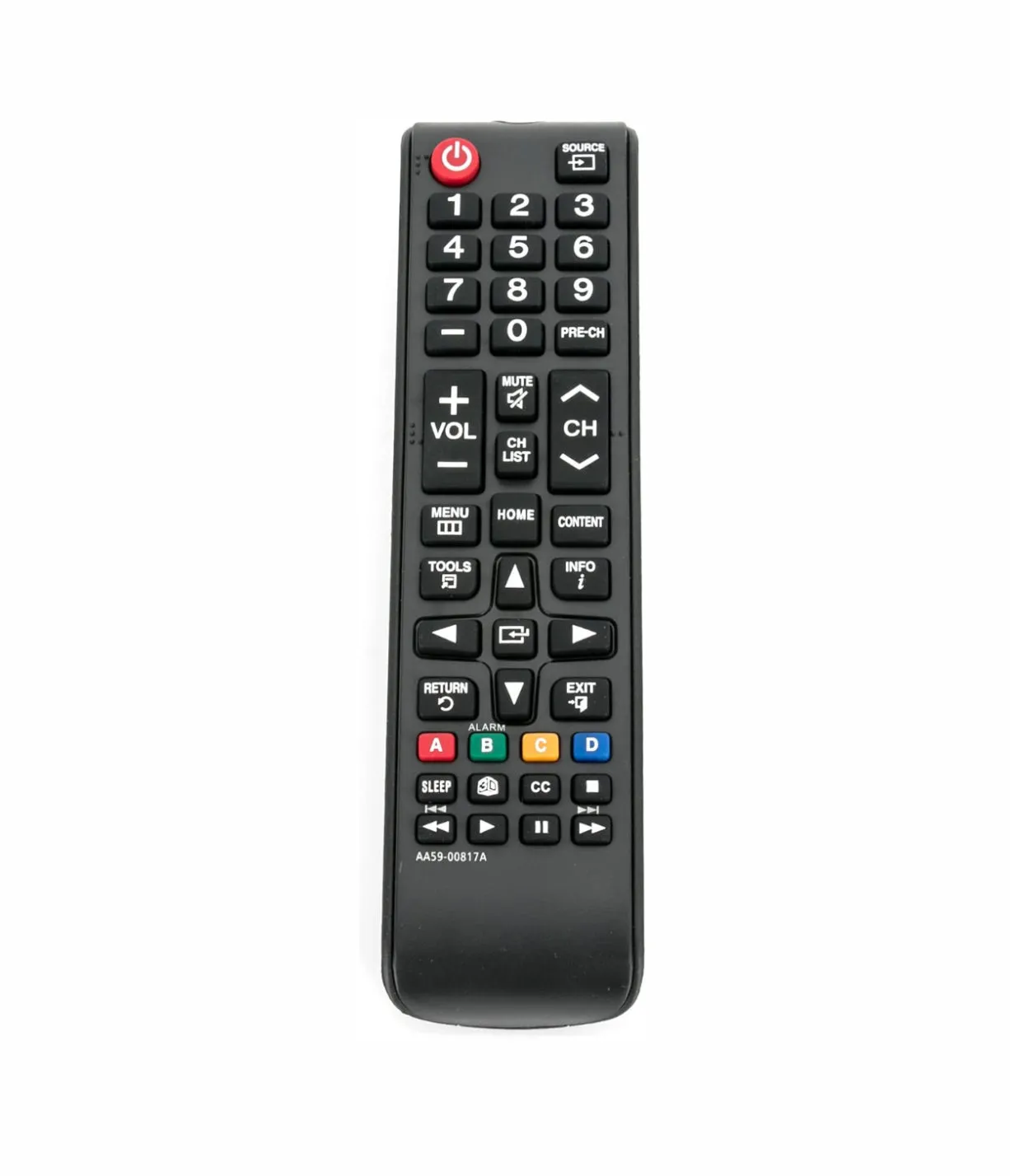 New Replacement Remote Control AA59-00817A for Samsung HD LED LCD TV