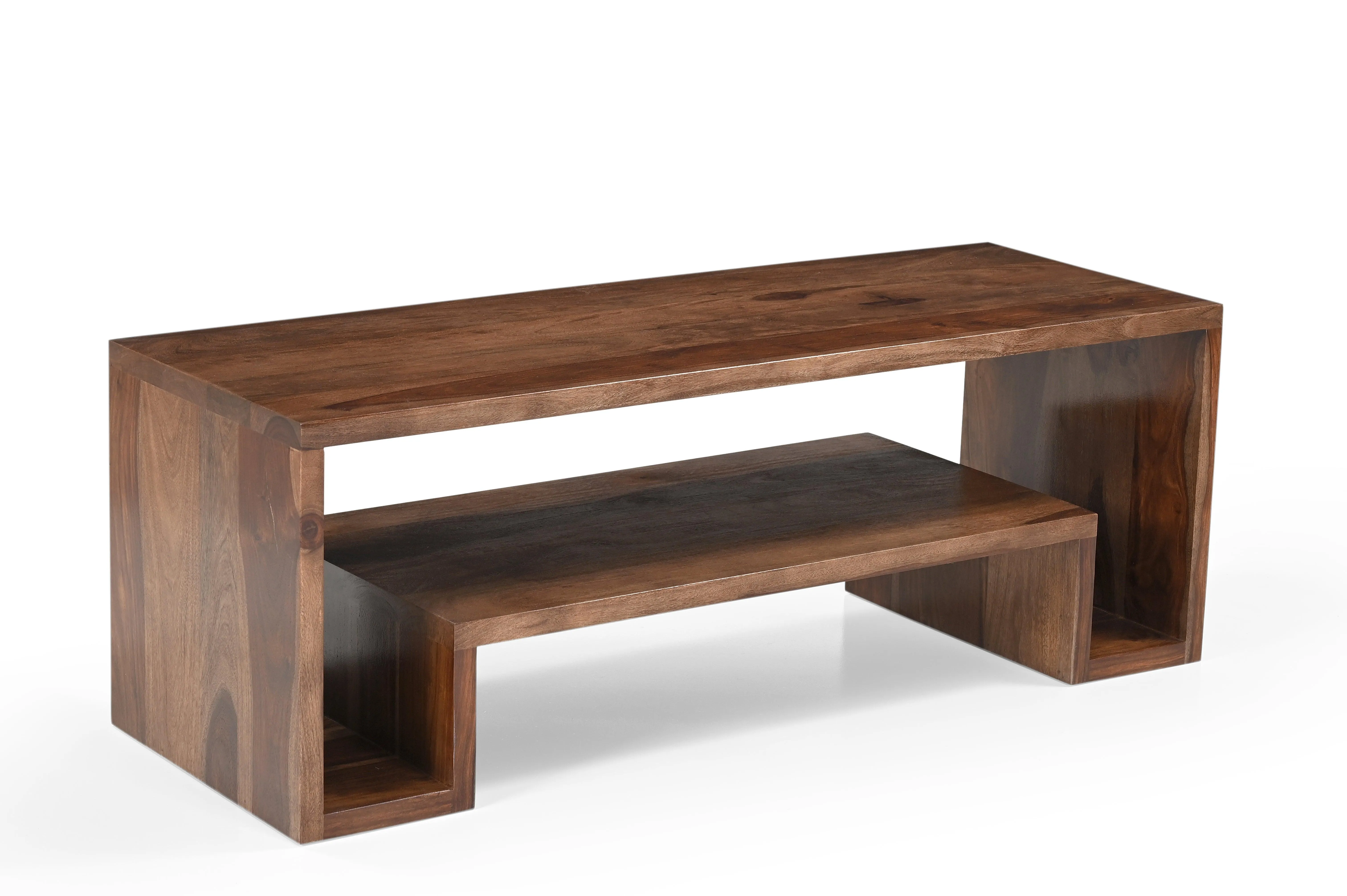 Oblita Sheesham Wood TV unit In Light Walnut