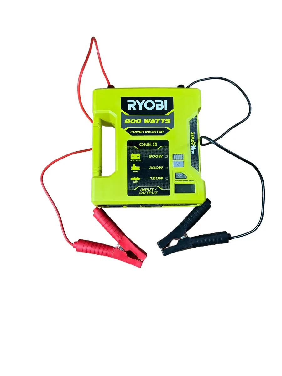 ONE  18V 800-Watt Max 12V Automotive Power Inverter with Dual USB Ports
