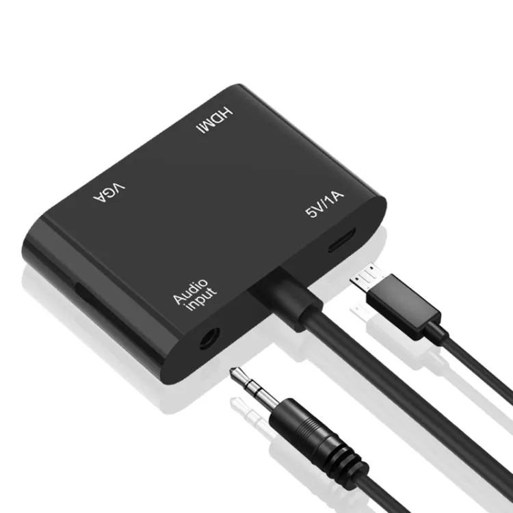 Onten 5138HV 1080P VGA to HDMI   VGA Adapter with Audio