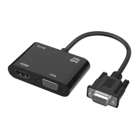 Onten 5138HV 1080P VGA to HDMI   VGA Adapter with Audio