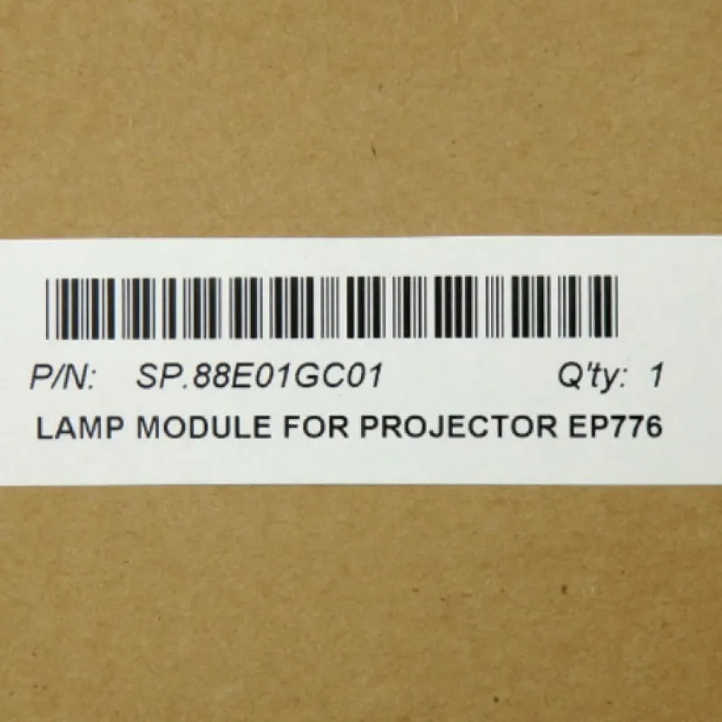Optoma SP.88E01GC01 Lamp and Housing for Optoma EP776 TX776 Projectors