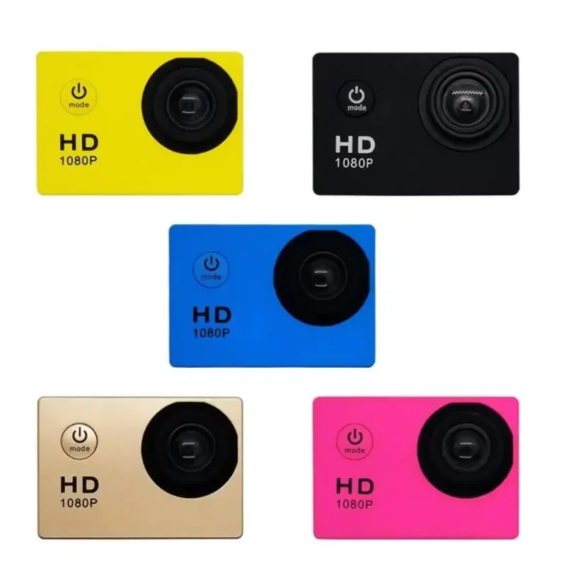 Outdoor Mini Sport Action Camera 30M 1080P Underwater Waterproof Helmet Video Recording Camera Outdoor Water Sports Cam