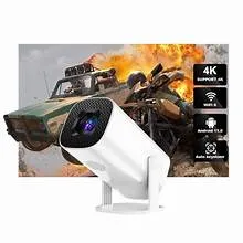 P30 1080P (150 ANSI) MINI 4K Android 11.0 DUAL WIFI AND BLUETOOTH 1GB 8GB PORTABLE PROJECTOR FOR HOME