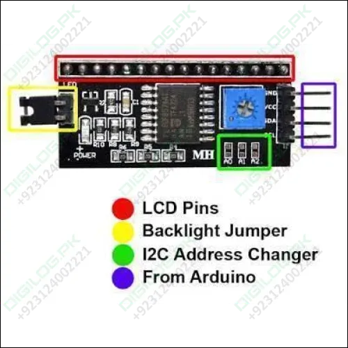 Pcf8574 Iic I2c Serial Interface Adapter Module Iic I2c Lcd Module