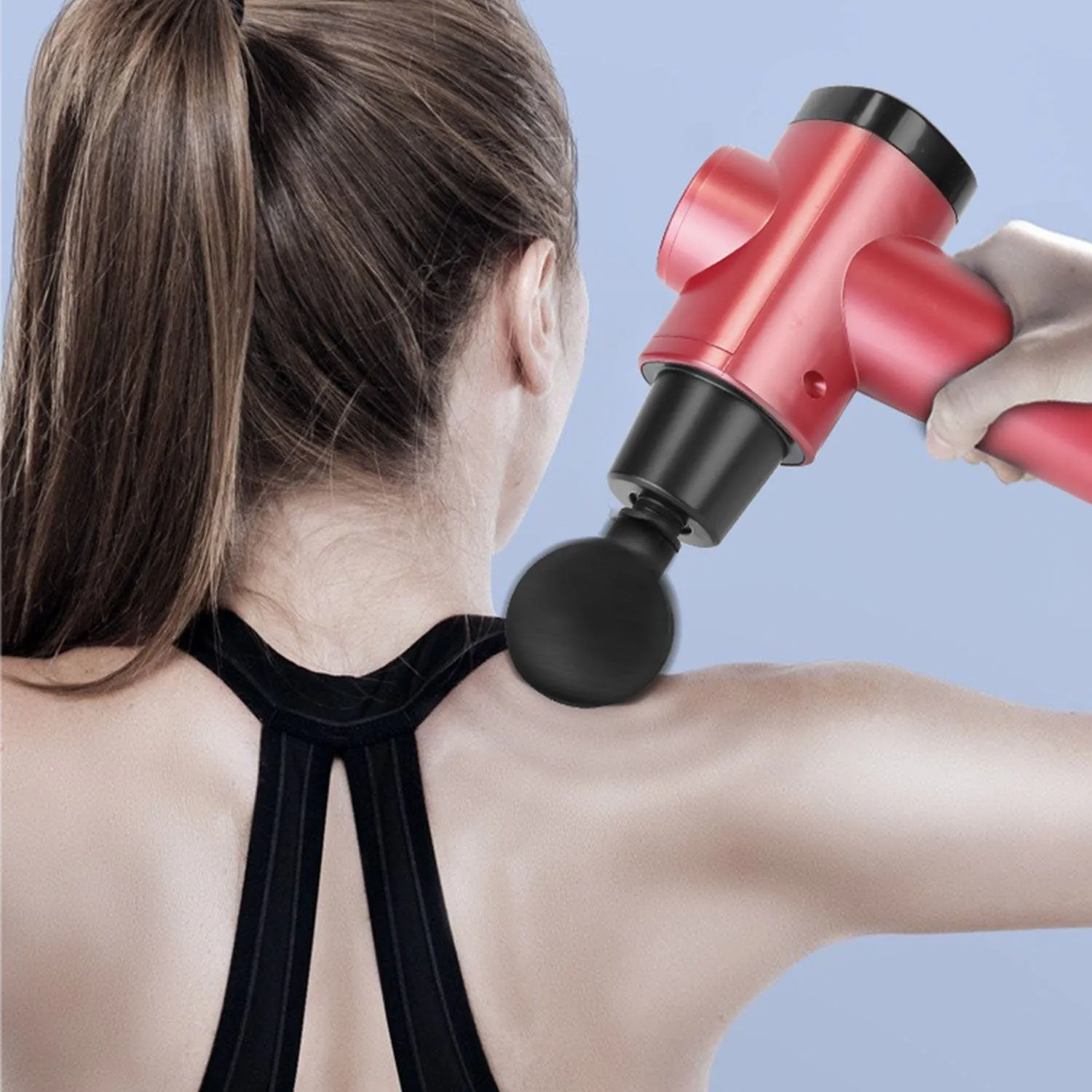 Percussion Digital Display Rechargeable Deep Tissue Vibration Massage Gun