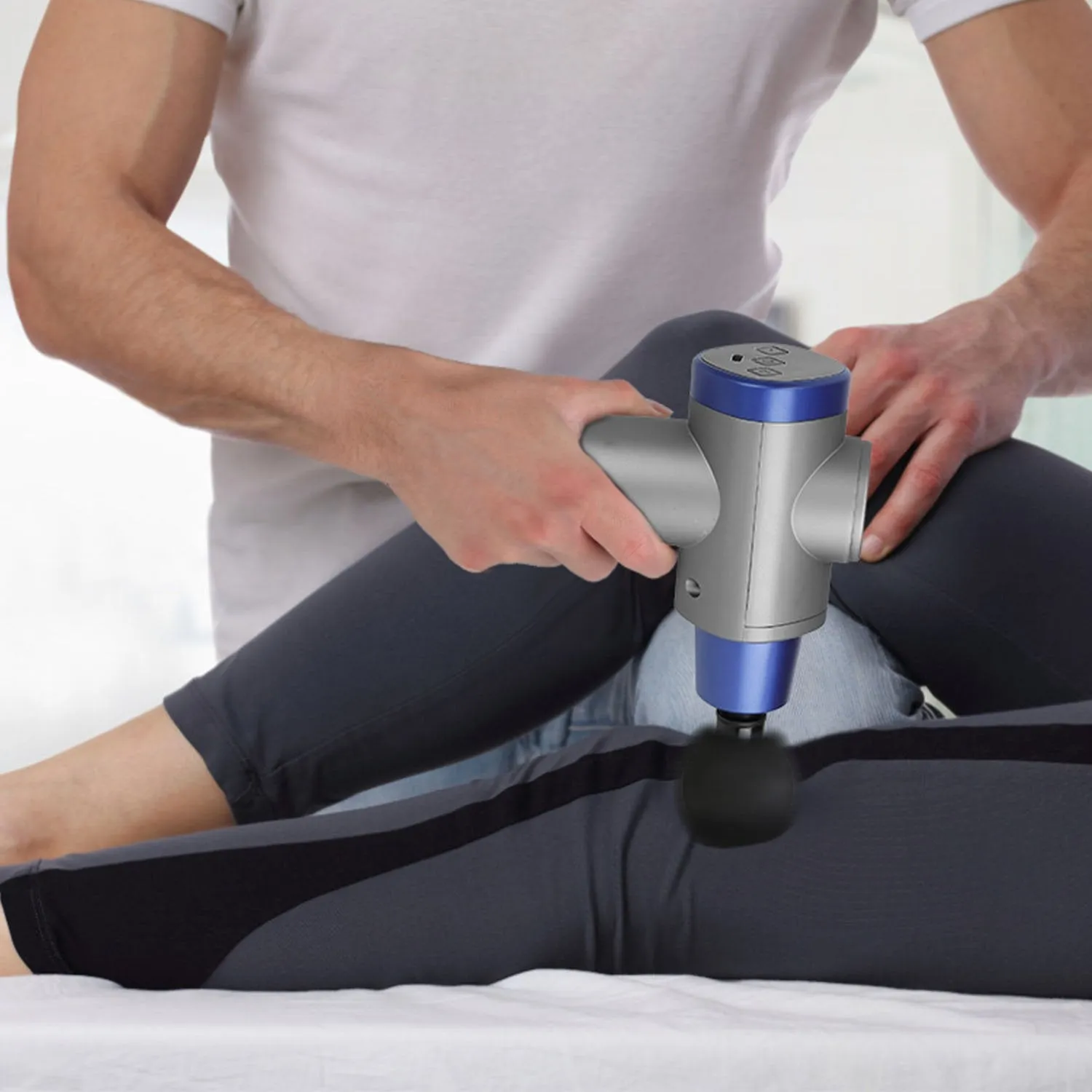 Percussion Digital Display Rechargeable Deep Tissue Vibration Massage Gun
