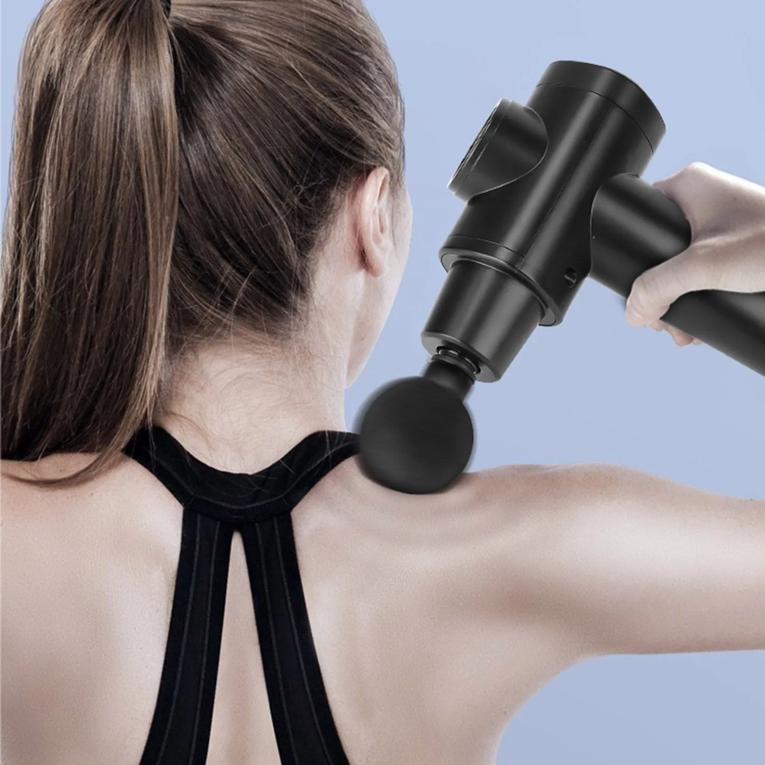 Percussion Digital Display Rechargeable Deep Tissue Vibration Massage Gun