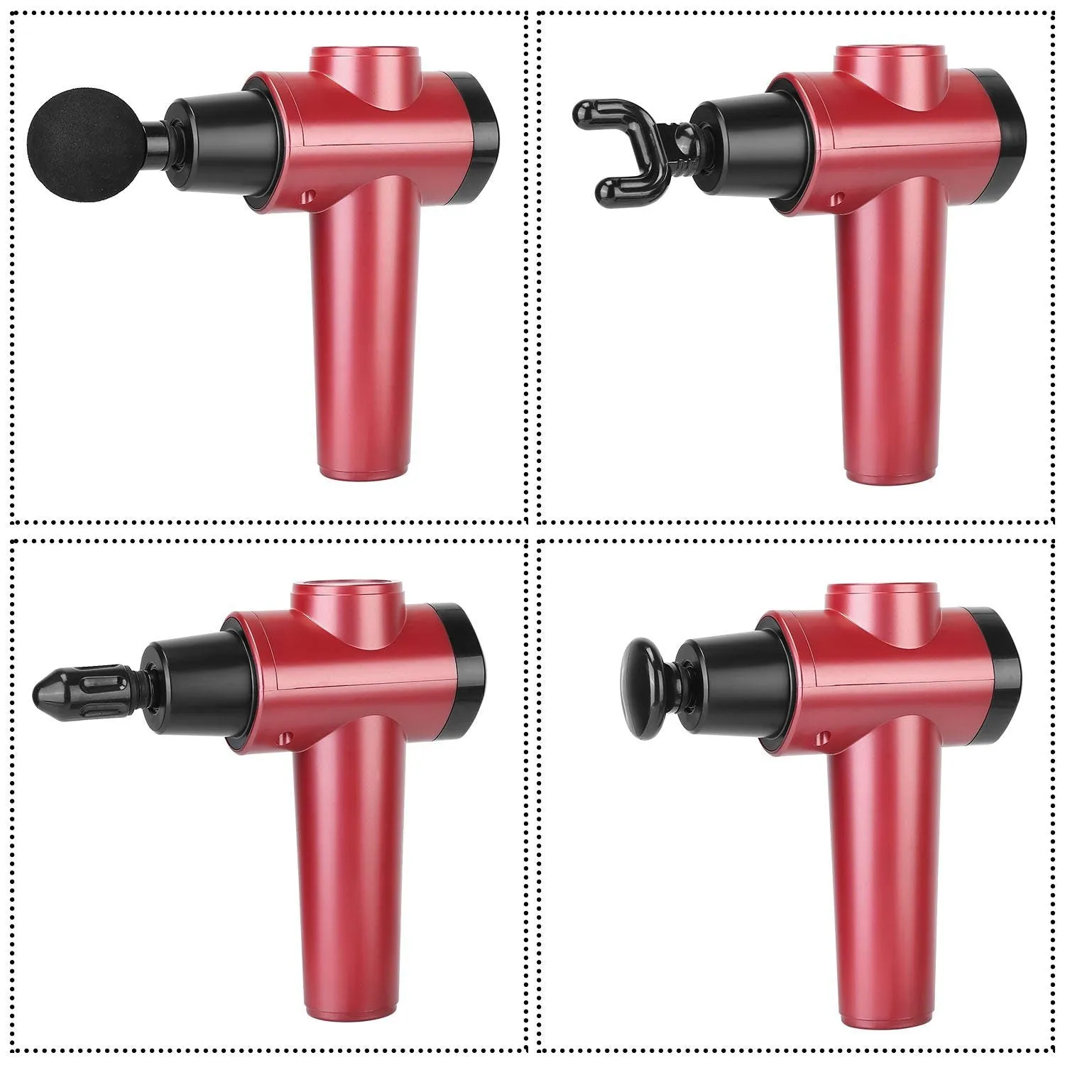 Percussion Digital Display Rechargeable Deep Tissue Vibration Massage Gun
