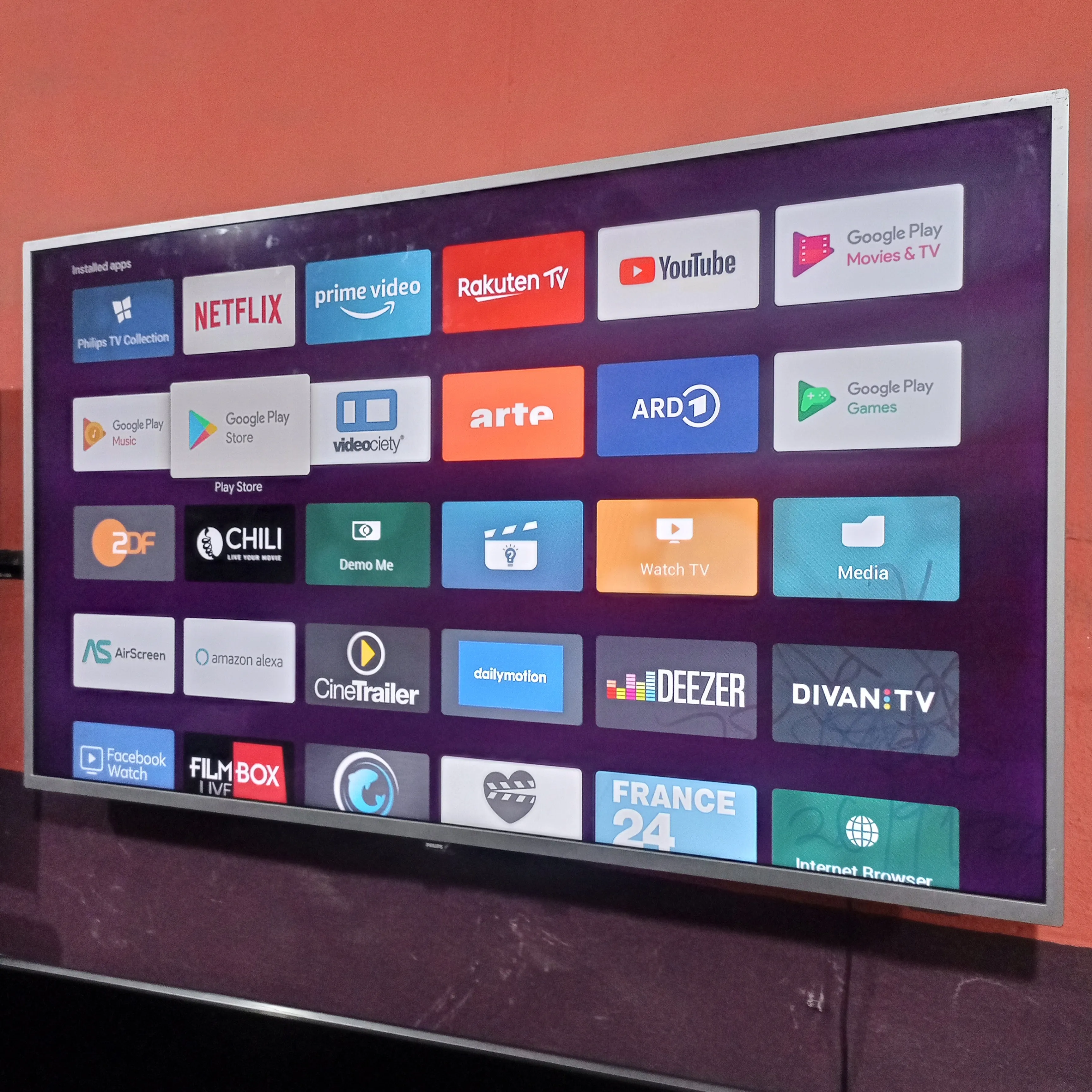 Philips 55 Inch 55PUS6551 Series Smart 4K UHD Android TV   Ambilight, WiFi & Bluetooth - Foreign Used
