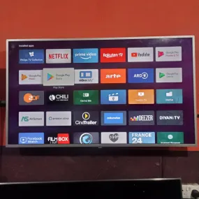 Philips 55 Inch 55PUS6551 Series Smart 4K UHD Android TV   Ambilight, WiFi & Bluetooth - Foreign Used