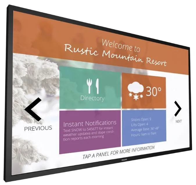 Philips 55BDL4051T 55" Multi-Touch Professional Full HD Display