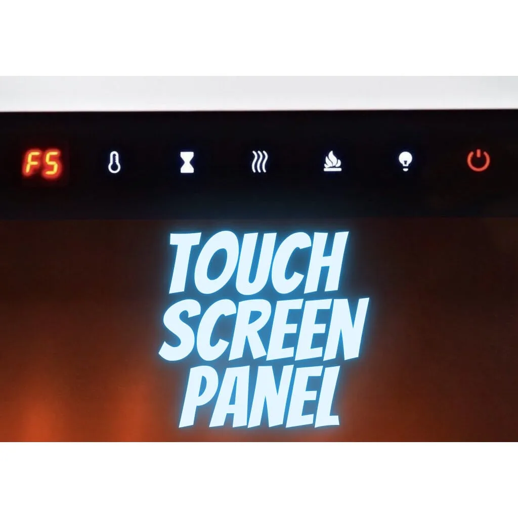Phoenix 54" Pre-Built Media Wall Fireplace - Electric Fire Package