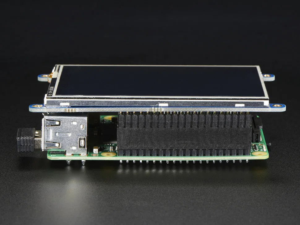 PiTFT Plus 480x320 3.5" TFT Touchscreen for Raspberry Pi