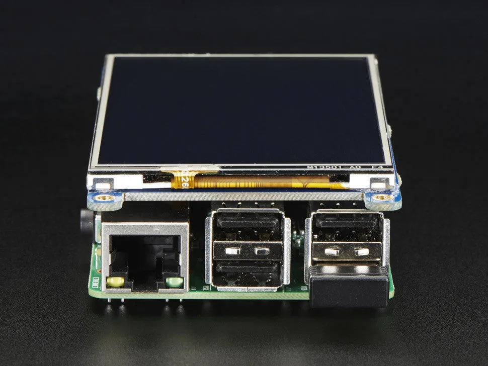 PiTFT Plus 480x320 3.5" TFT Touchscreen for Raspberry Pi