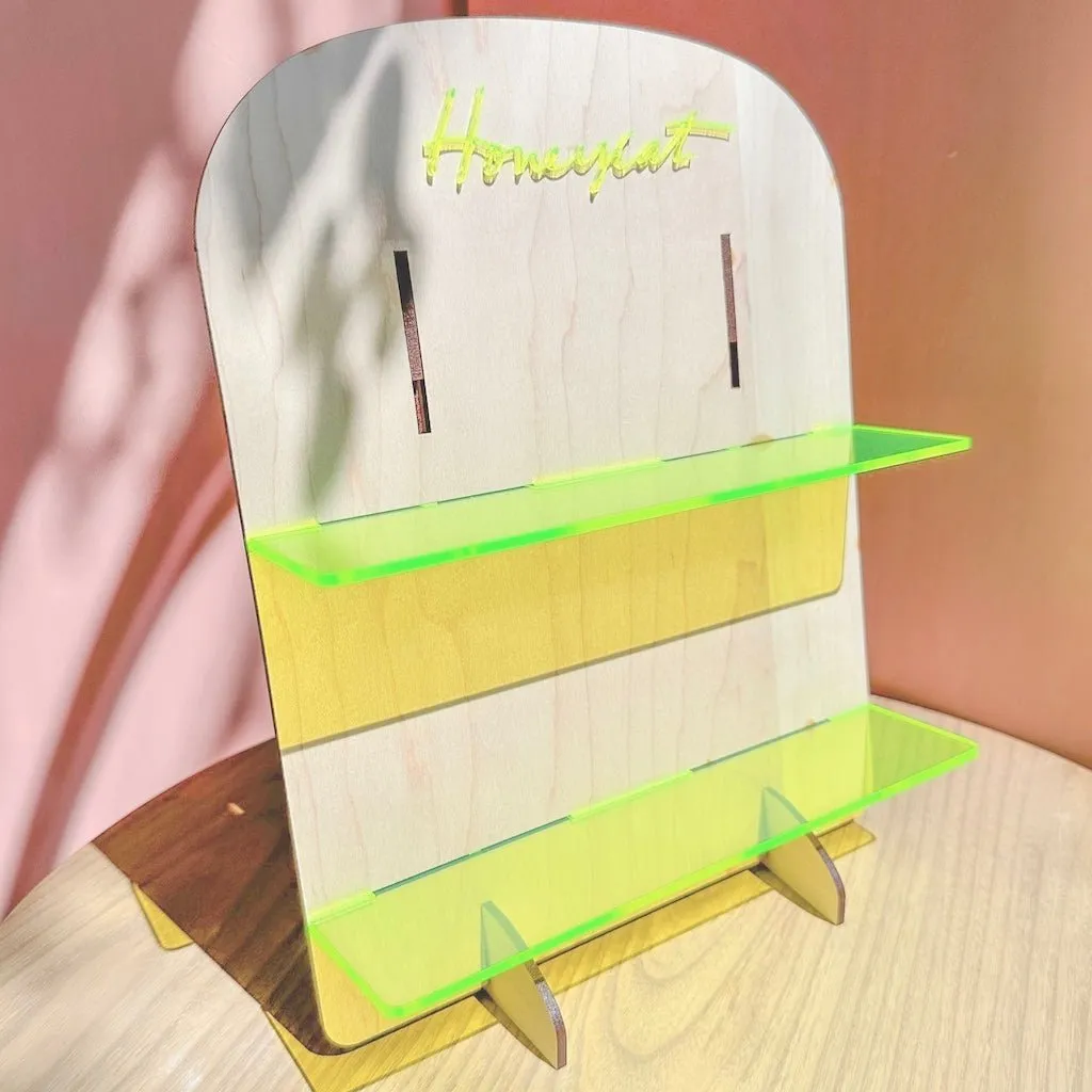 POP Display - Acrylic & Wood Retail Stand