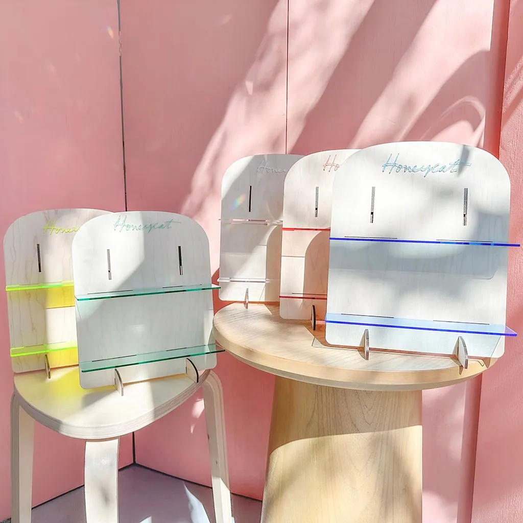 POP Display - Acrylic & Wood Retail Stand