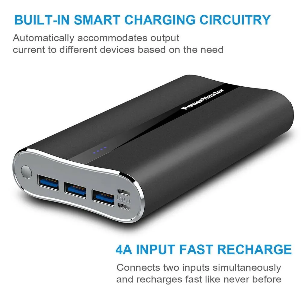 Power Master Portable Charger with USB Ports