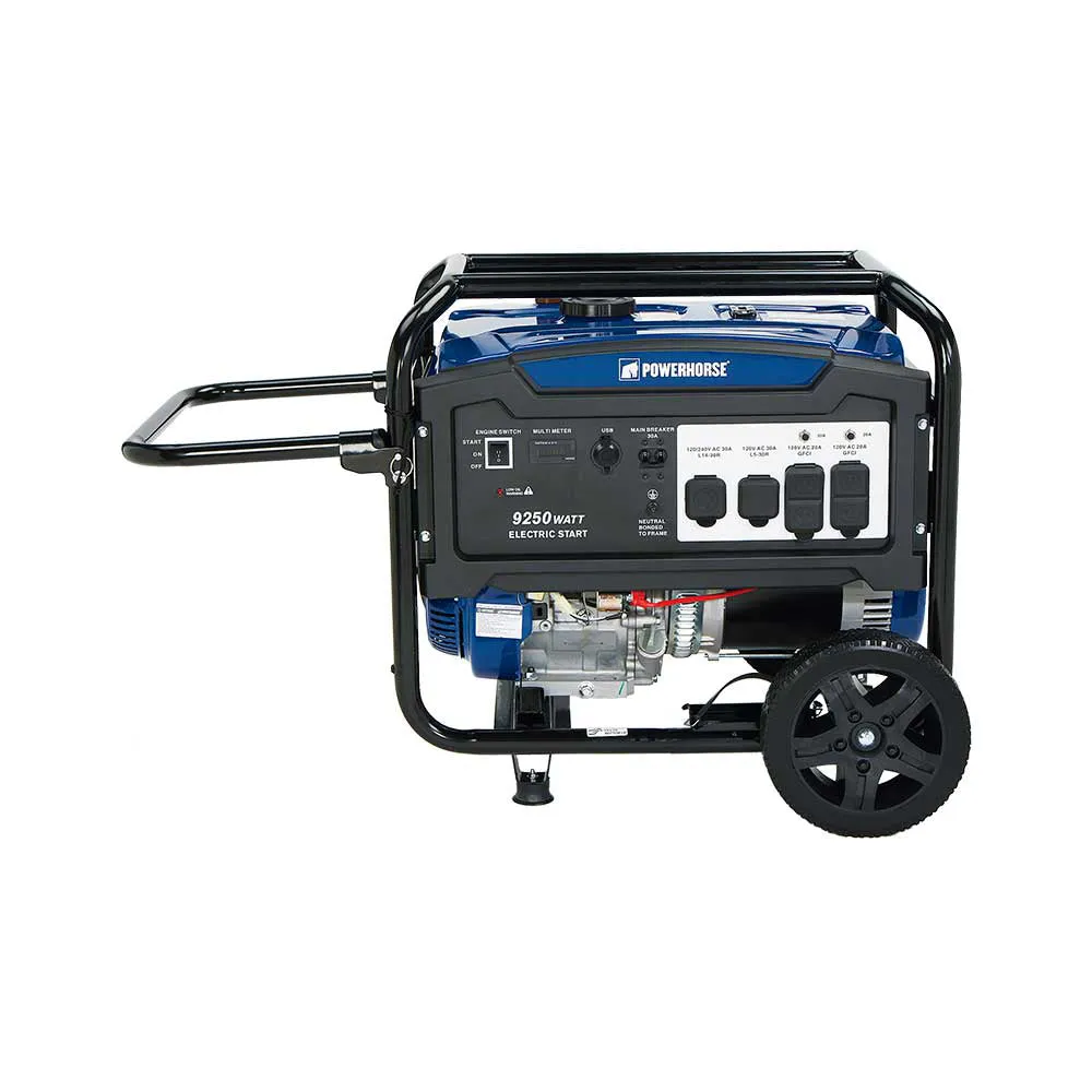 Powerhorse Generator | 9,250 Surge Watt | Electric Start (102222)