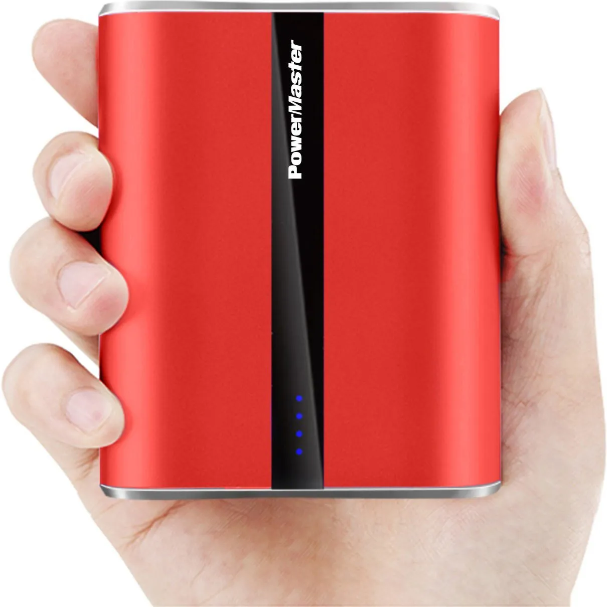 Powermaster 12000mAh Portable Charger with Dual USB Ports 3.1A Output