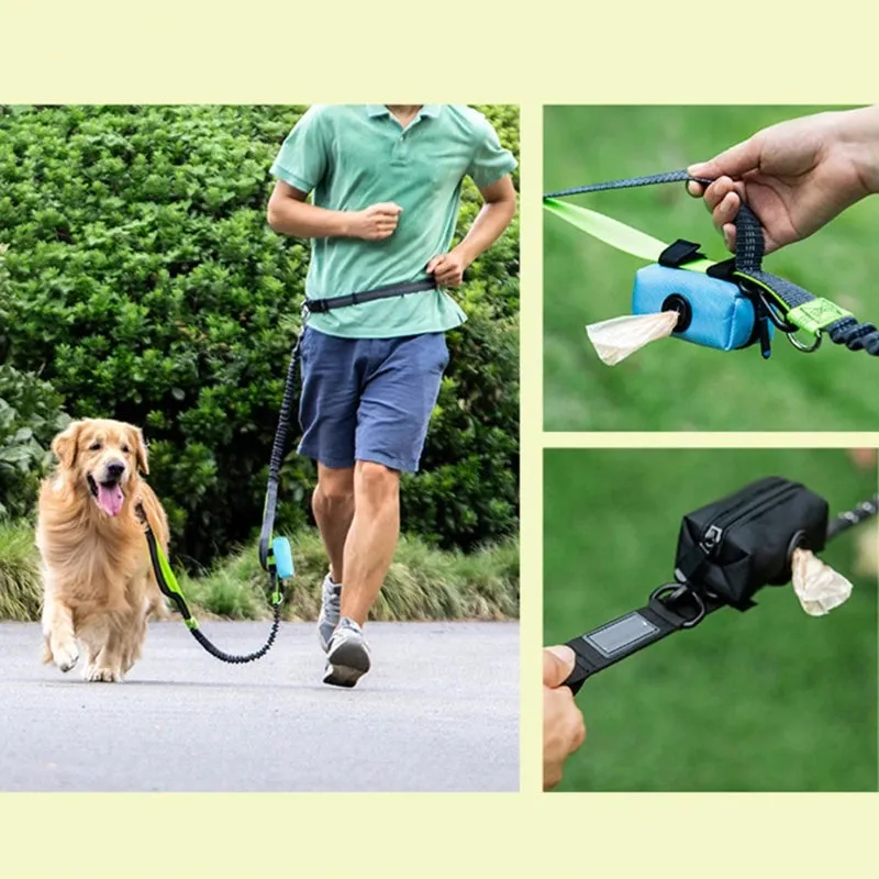 Protable Dog Poop Biodegradable Bag Dispenser Pouch Garbage Bags Organizer Pet Puppy Cat Pick Up Poop Bag Holder 090C
