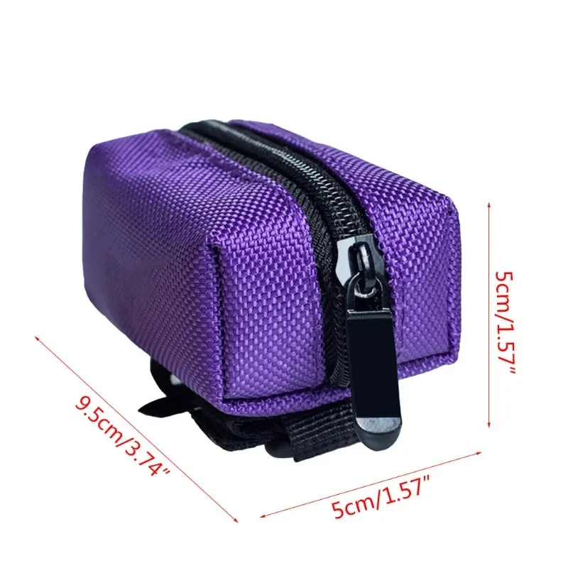Protable Dog Poop Biodegradable Bag Dispenser Pouch Garbage Bags Organizer Pet Puppy Cat Pick Up Poop Bag Holder 090C