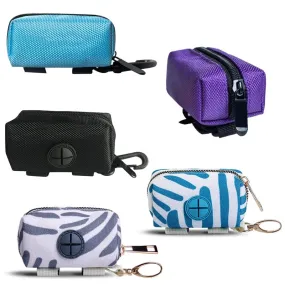 Protable Dog Poop Biodegradable Bag Dispenser Pouch Garbage Bags Organizer Pet Puppy Cat Pick Up Poop Bag Holder 090C