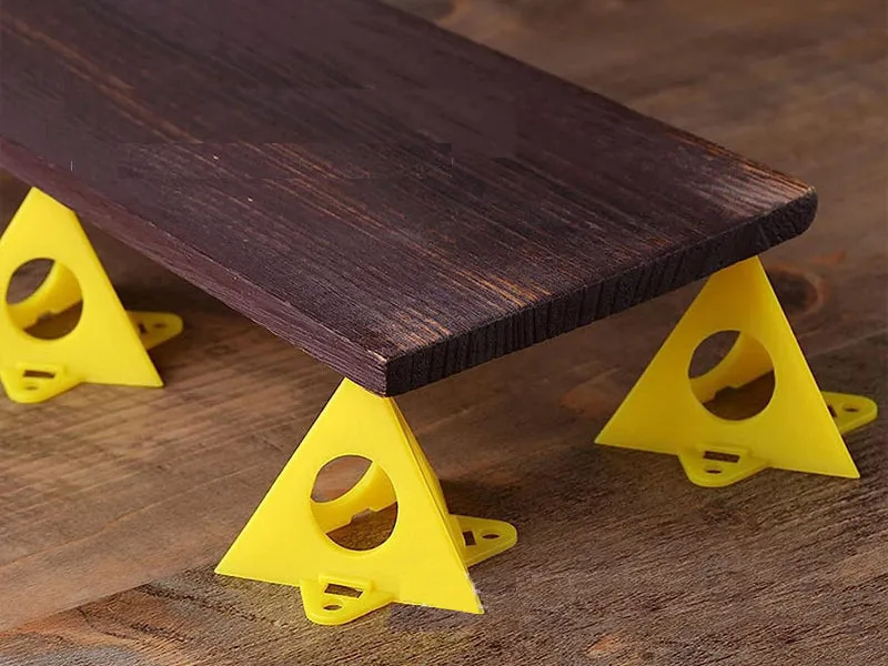 Pyramid Stands For Resin Table, Painter's Painting Stands,Mini Cone Paint Stands for Canvas and Door Risers Support,Cabinet Paint Pouring - 10x Stands / Set