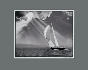 "Sailing Under Sunbeams" by Monte Nagler