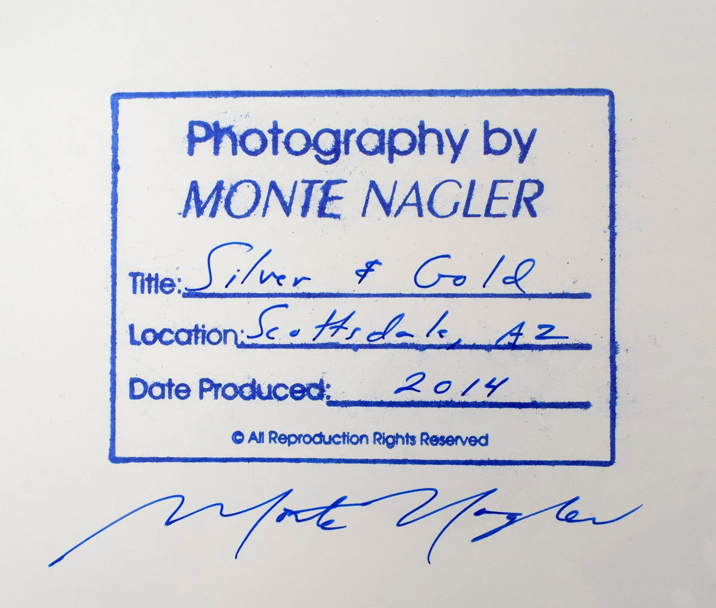 "Silver & Gold" by Monte Nagler