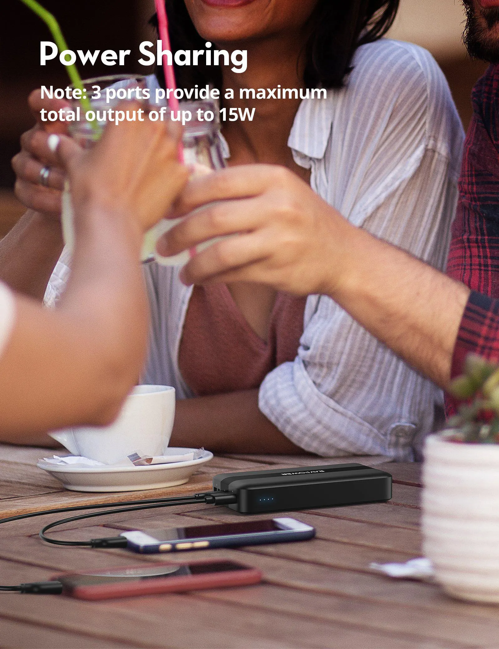 RAVPower Portable Charger 20000mAh, USB C Super Fast Charging PD3.0 20w Power Bank